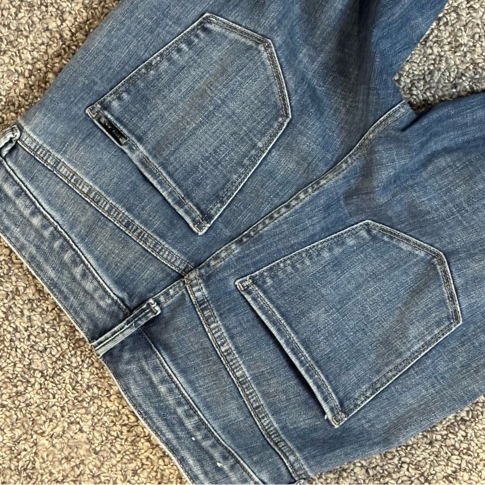 White House Black Market Blue “The Everyday Soft Slim Ankle” Jeans with - Picture 9 of 9